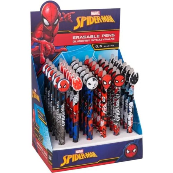 BOLIGRAFO SPIDERMAN BORRABLE