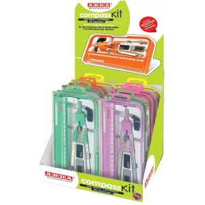 Compas Quick Pulsador caja 5 piezas