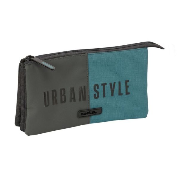 Mochila con carro extraíble + estuche triple Urban Style - Imagen 5