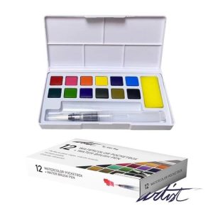 Caja acuarela Watercolor Pocketbox 12 colores