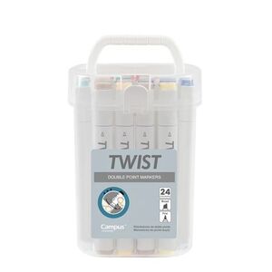 Rotuladores doble punta Twist