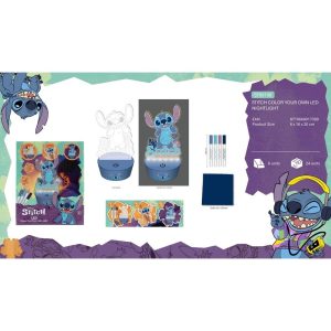 Alternative view of Figura led Stitch coloreable