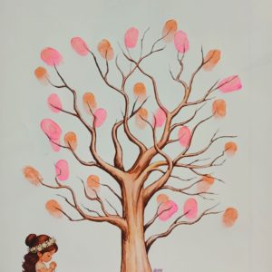 Alternative view of Lamina Huella niña comunión