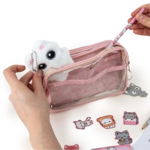 Alternative view of Set PAPELERIA GATITOS